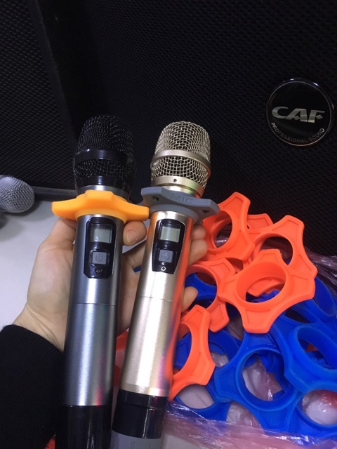 02 bộ Chống lăn Mic,  va đập Mic