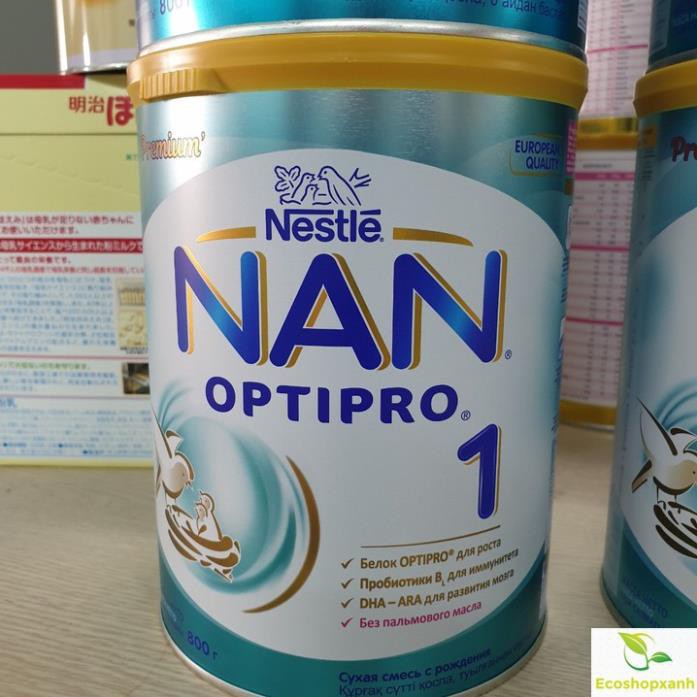 [Đóng thùng carton+Chèn xốp] Sữa Nan Nga đủ số 1,2,3,4 800g Date update mới nhất