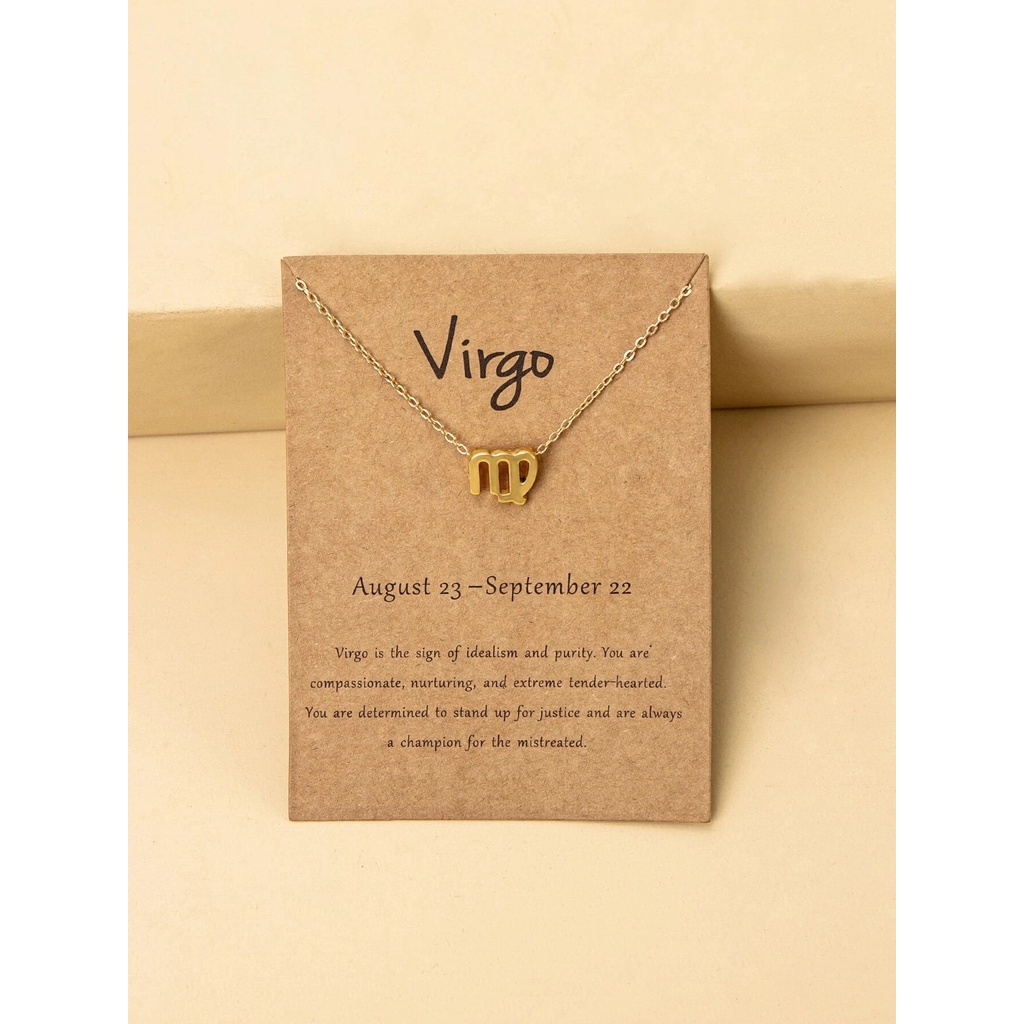 Dây chuyền cung hoàng đạo Virgo Xử Nữ