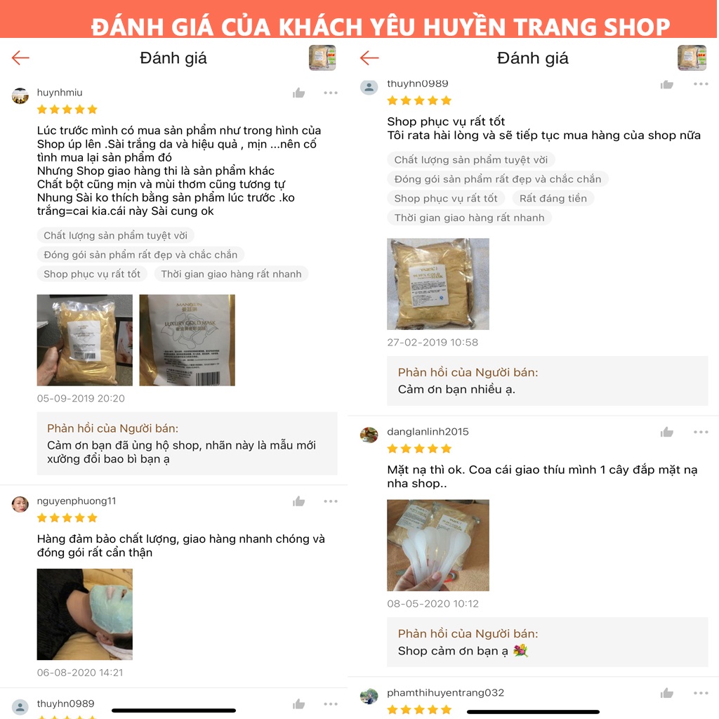 Bột Vàng Tazoli Cho Da Nám Giúp Trắng Da 1kg - Thẩm Mỹ Huyền Trang | BigBuy360 - bigbuy360.vn