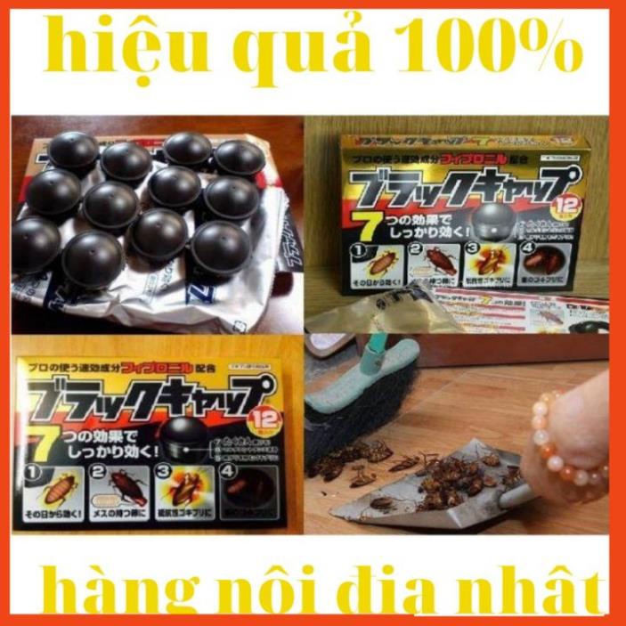 Thuốc diệt gián nhật bản - diệt gián tận gốc hộp 12 viên an toàn - hiệu quả cho con người và vật nuôi  BN
