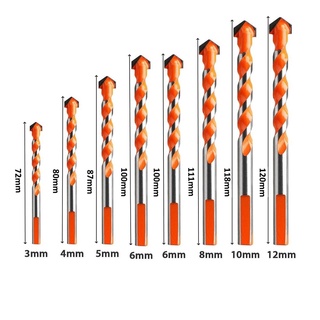 Bộ 8 mũi khoan hss đa năng cao cấp hai cạnh 3mm đến 12mm