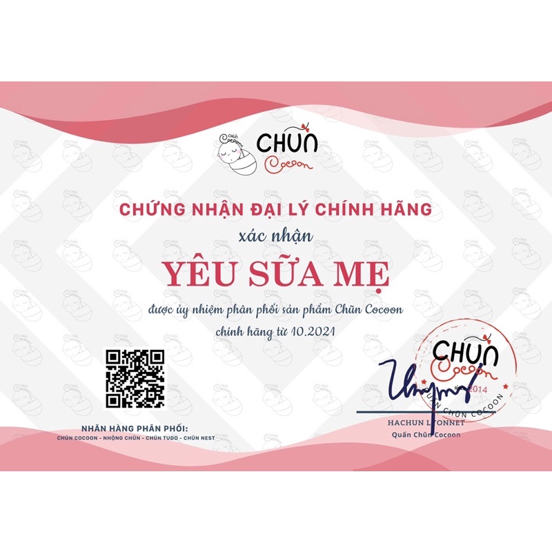 Nhộng chũn Cocoon cho bé hàng chính hãng