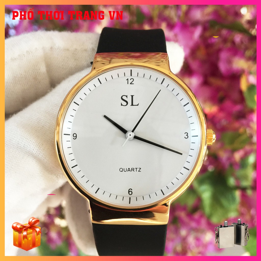 Đồng hồ nữ SL 5290 chính hãng , dây cao su cao cấp , full hộp, thẻ bảo hành 3 năm, mặt Sapphire chống nước, chống xước | BigBuy360 - bigbuy360.vn