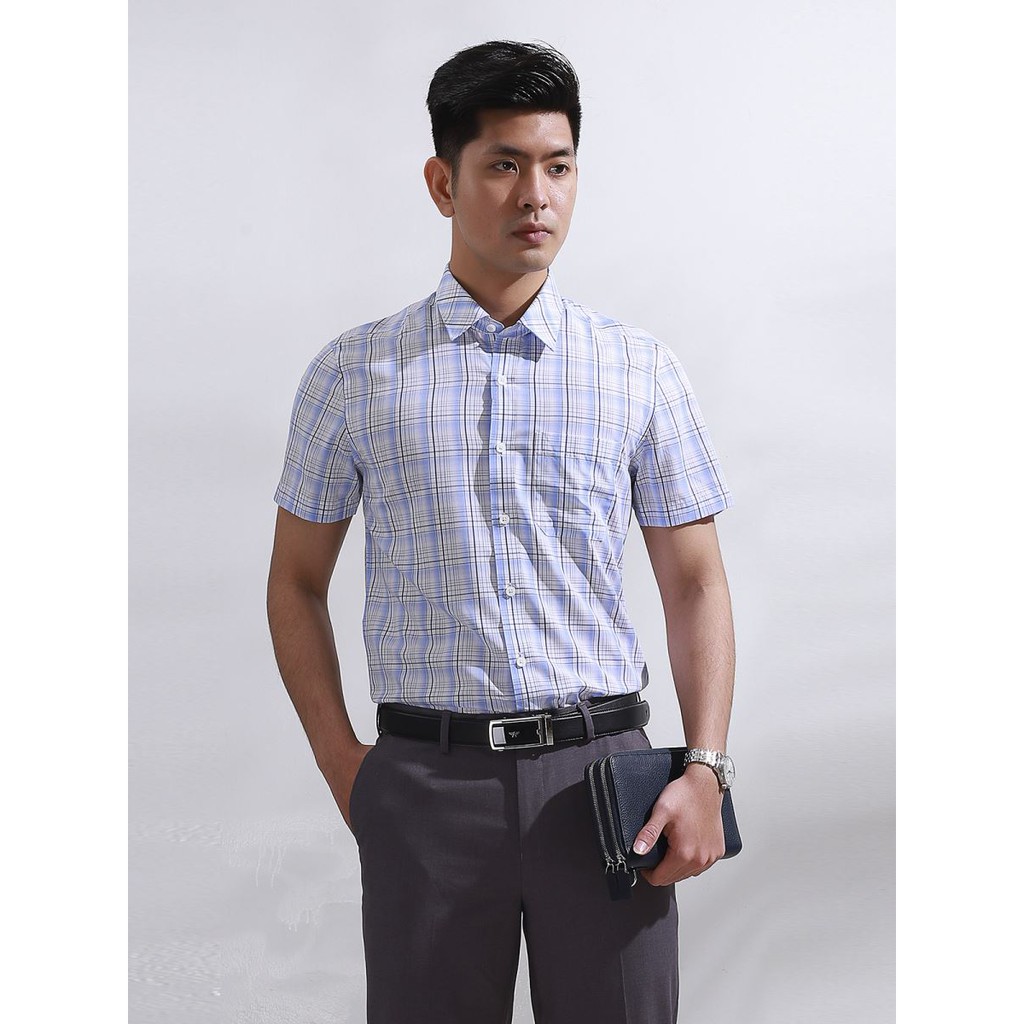 Áo sơ mi nam tay ngắn ARISTINO -reguler (ass102s8/ass512s7/ass123s8/ass067s9/ass096s9/ass052s8) | BigBuy360 - bigbuy360.vn