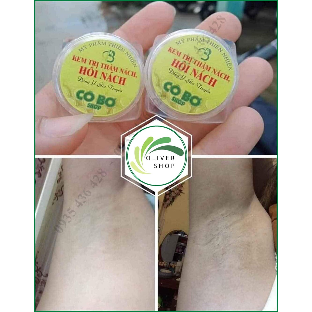 ⚡TẶNG CỘT TÓC⚡ COMBO 2 Hộp Kem Khử Thâm Nách Hôi Nách Cô Bơ Chính Hãng 100%