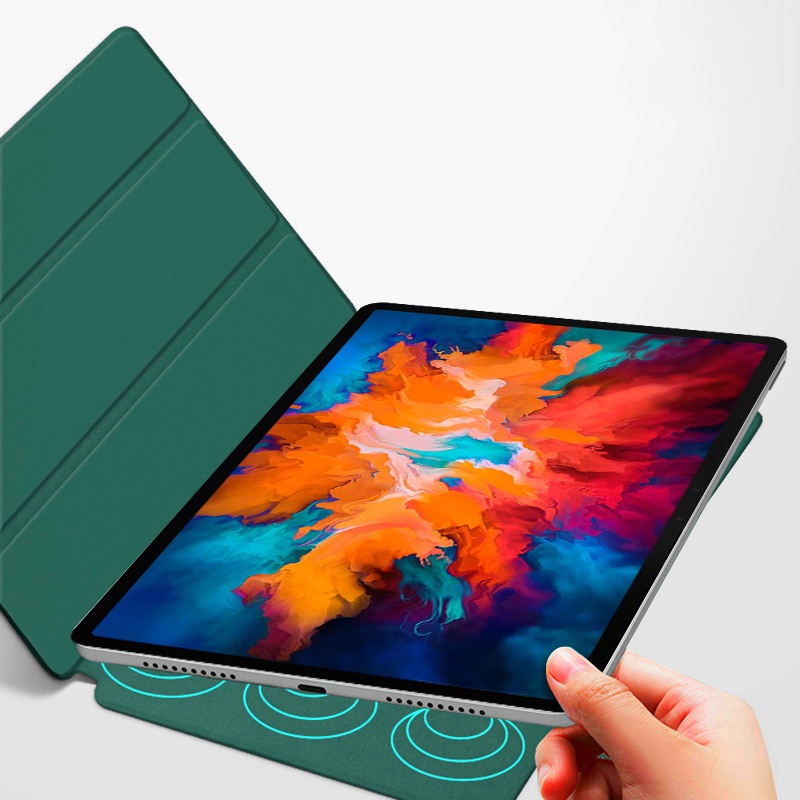 Ốp máy tính bảng siêu mỏng có giá đỡ nam châm cho Lenovo Xiaoxin Pad Pro 11.5&quot; 2021 P11 Pad Plus