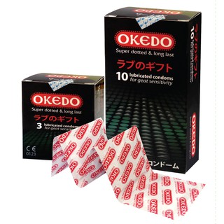 bao cao su okedo ( siêu gai, kéo dài thời gian )