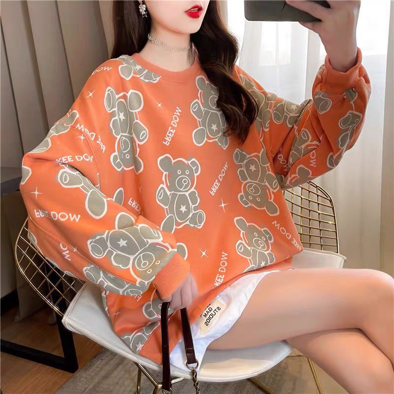 ÁO HOODIE NỮ HỌA TIẾT THỜI TRANG ĐẸP TINH TẾ