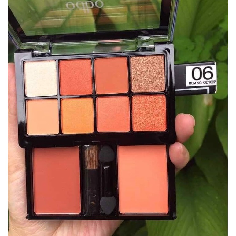 (Auth Thái) [Set Phấn Mắt &amp; Má Hồng] Eyeshadow And Blush Od1022 (20gr)