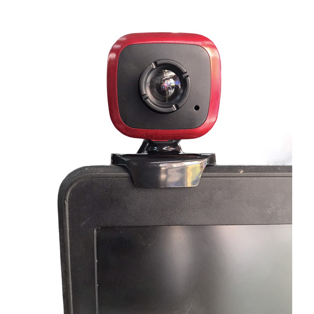 Webcam Kẹp Màn Hình Tích Hợp Mic Xoay 360 Độ - Hỗ Trợ Học Online