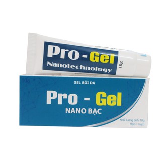 Gel Bôi Da Pro-Gel Nano Bạc - Giảm ngứa, liền da và ngăn ngừa sẹo.