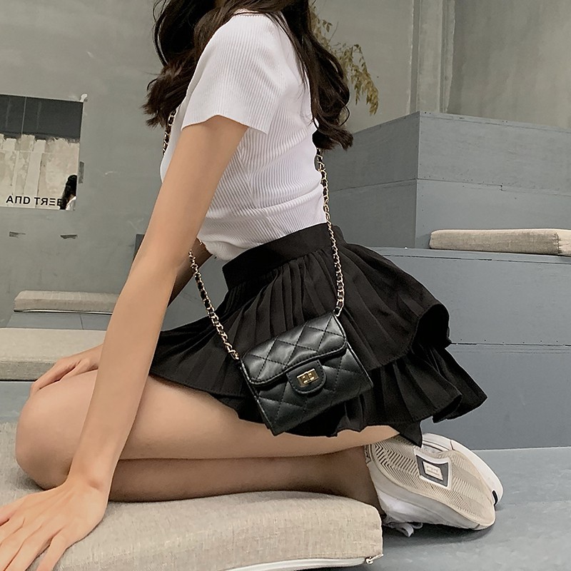 Chân Váy Chữ A Lưng Cao Thiết Kế Xếp Ly Nữ Tính Chân váy | BigBuy360 - bigbuy360.vn