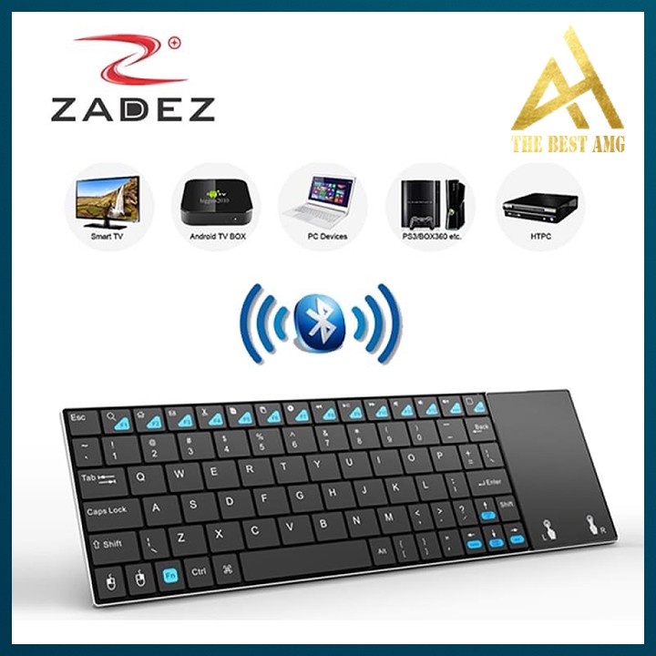 Bàn Phím Bluetooth Không Dây Bàn Phím Máy Vi Tính PC Gaming ZADEZ ZK-536BT - Keyboard Laptop Văn Phòng Làm Việc