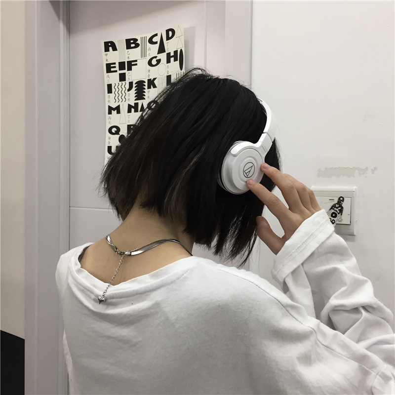 Vòng Cổ Hai Lớp 2210031 Dây Chuyền Mặt Hình Trái Tim Phong Cách Hàn Quốc