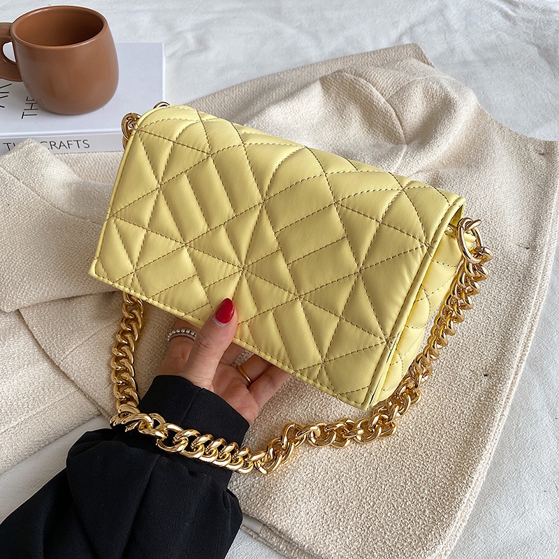 Túi Đeo Vai Phối Dây Xích Thời Trang Chất Lượng Cao 2022