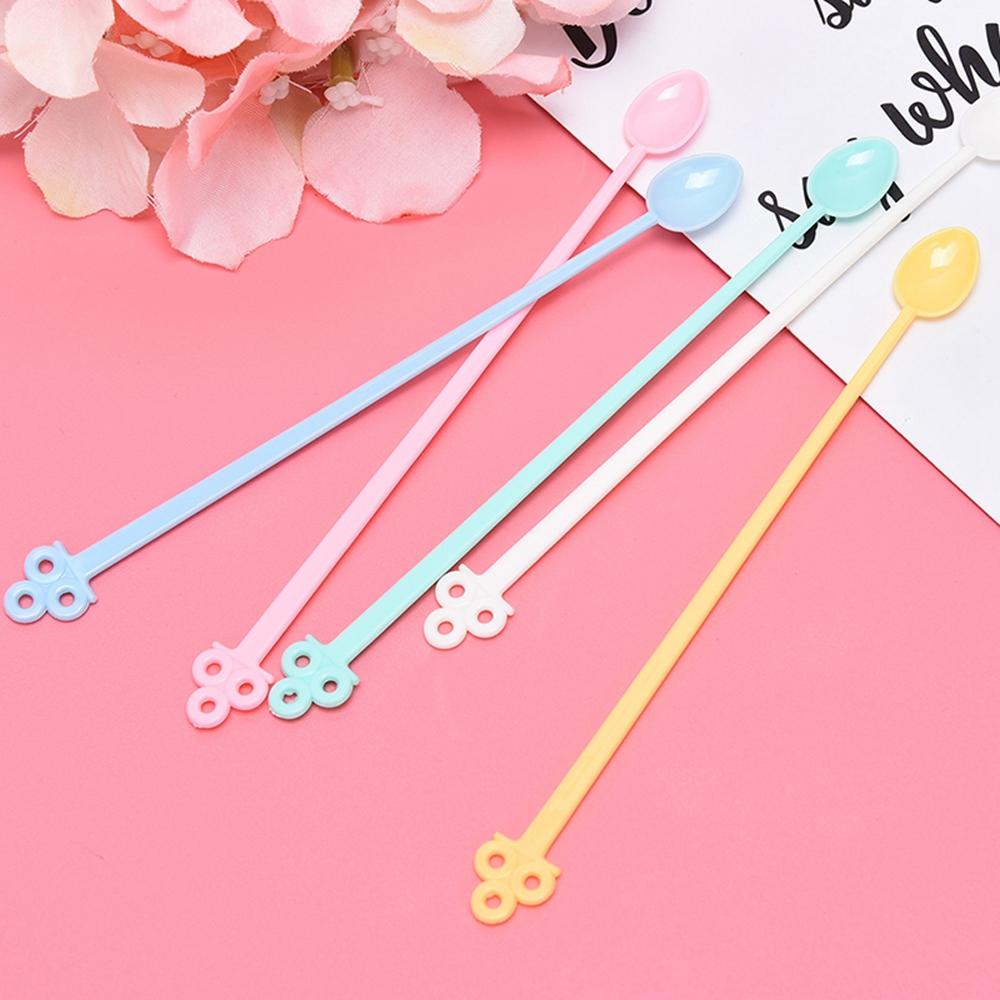 Cây Khuấy Cà Phê / Trà Mini 30 Đầu Khuấy Nhiều Màu Sắc