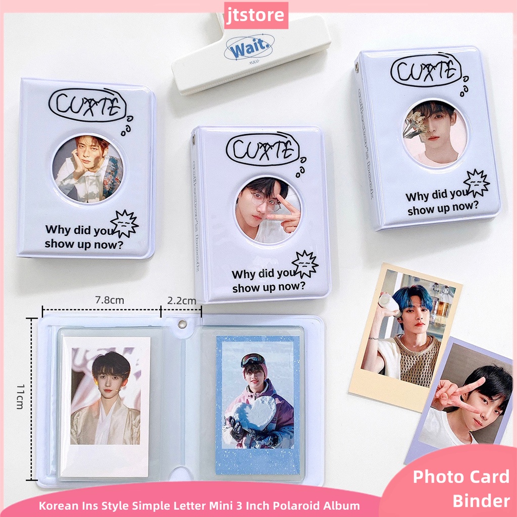 Album Ảnh Polaroid Mini 3 Inch Thiết Kế Đơn Giản Phong Cách Hàn Quốc