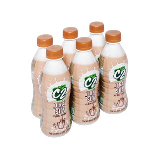 Lốc 6 chai trà sữa Đài Loan C2 (280ml/chai)