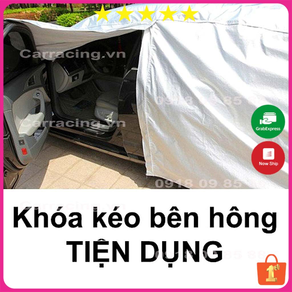BẠT PHỦ Ô TÔ CARRACING VA04 BẠT PHỦ XE Ô TÔ 3 lớp cao cấp chống xước, nắng, chống cháy - 4 chỗ - 5 chỗ - 7 chỗ bán tải | BigBuy360 - bigbuy360.vn