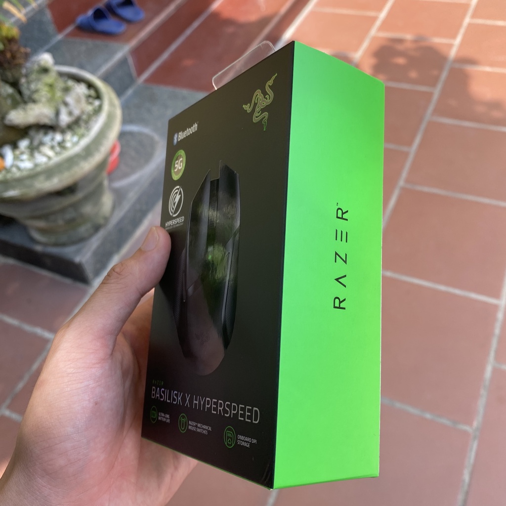 Chuột không dây Razer Basilisk X HyperSpeed - Chuột game Chính Hãng Bảo Hành 12 tháng