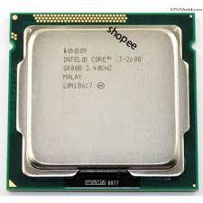 CPU intel core i 7-- 3770 ,i7--2600 Tray không box+tản