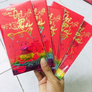Sỉ bao lì xì tết 2019 - 100 xấp buôn sỉ lì xì giá xưởng