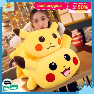 Gấu bông gối ôm PICACHU,gồm kích thước 40-50-70-90cm