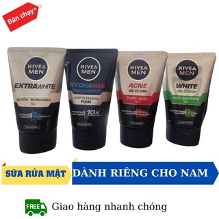 Sữa Rửa Mặt Nam Nivea THÁI LAN 100g