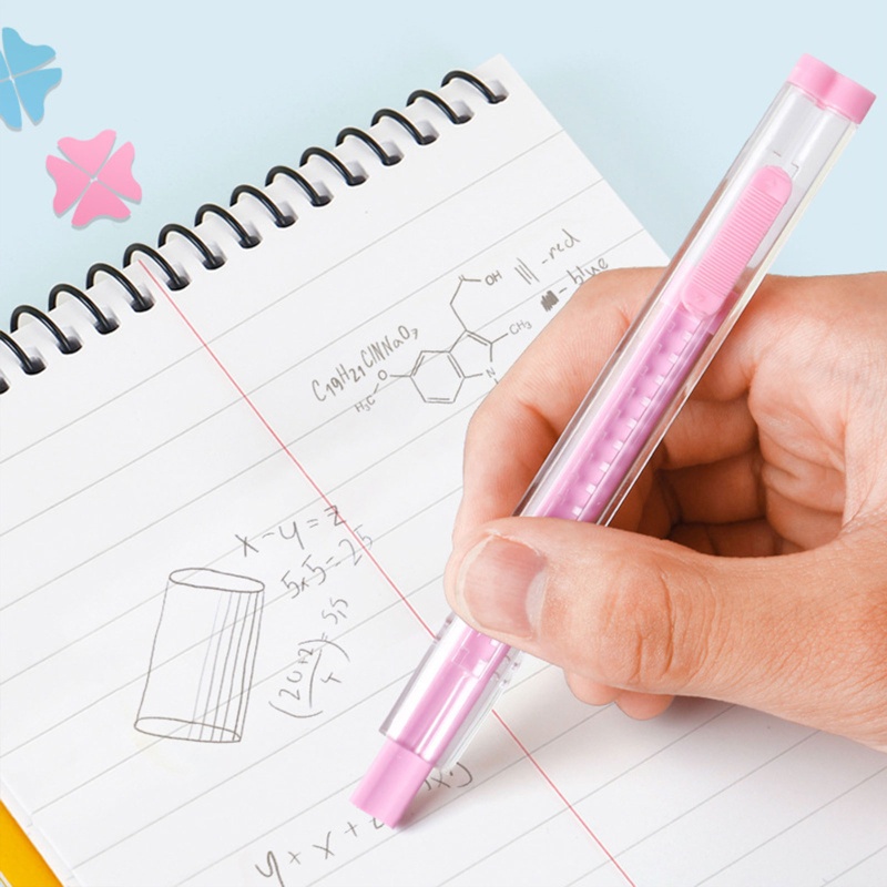 Gôm Tẩy Dạng Bút Không Bụi Có Thể Thu Gọn Cho Trẻ Em