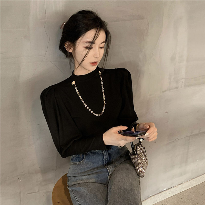 Áo Sơ Mi Nữ Dài Tay Màu Đen Thời Trang | BigBuy360 - bigbuy360.vn