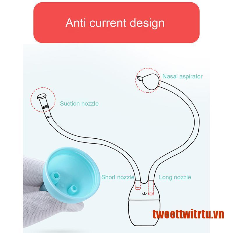 (Hàng Mới Về) Dụng Cụ Hút Mũi Cho Trẻ Sơ Sinh