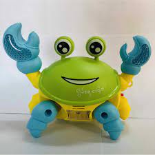 Đồ chơi con cua có phát nhạc và đèn sáng cho bé yêu