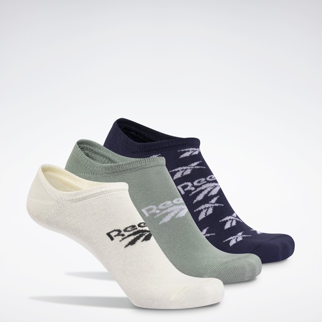 Bộ 3 Đôi Vớ Thể Thao Unisex Reebok CL FO Invisible Sock 3P GM5867