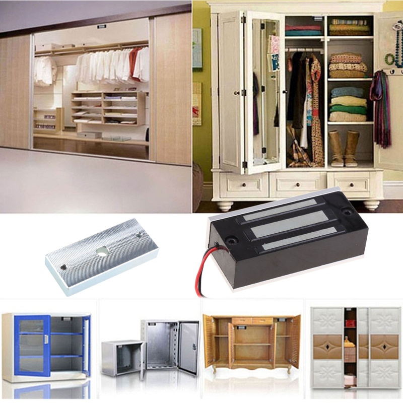 Bộ Khóa Điện Tử Mini 12V 60kg 130lbs Chuyên Dụng