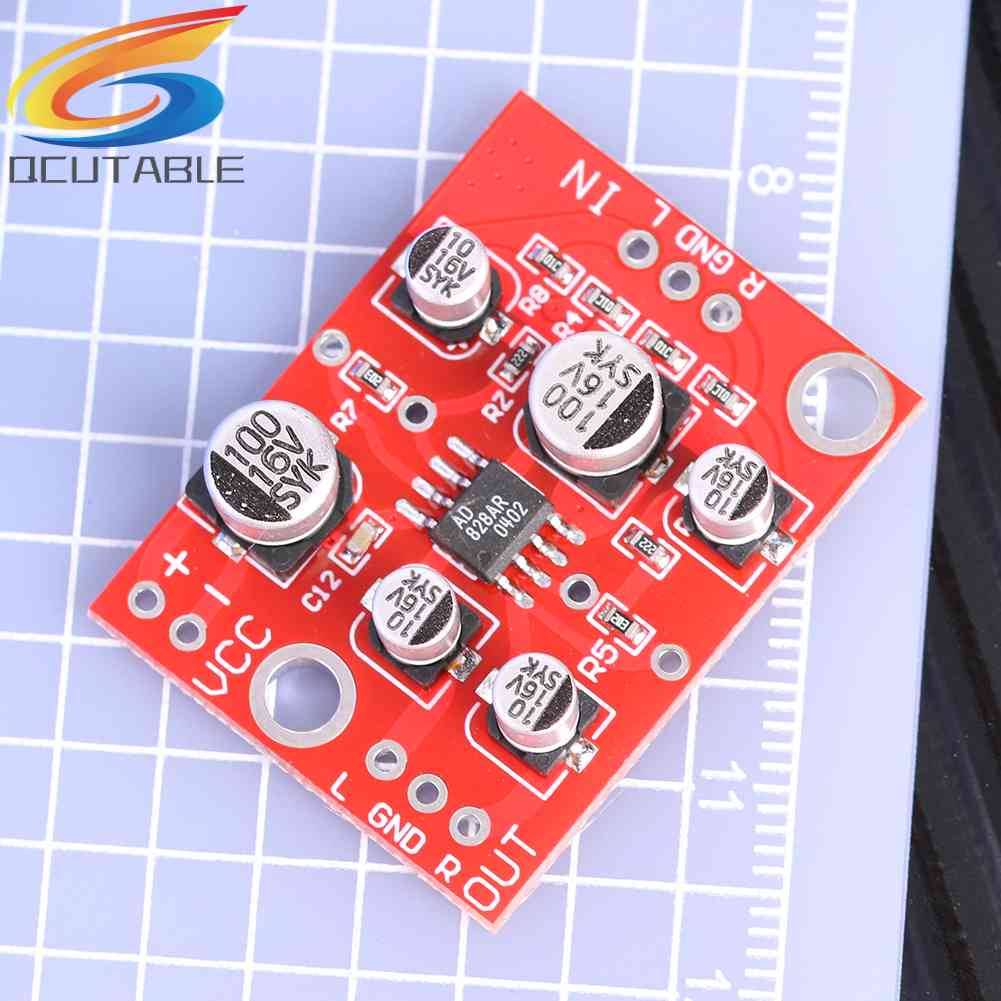 Bo Mạch Khuếch Đại Âm Thanh DC 5-15V AD828