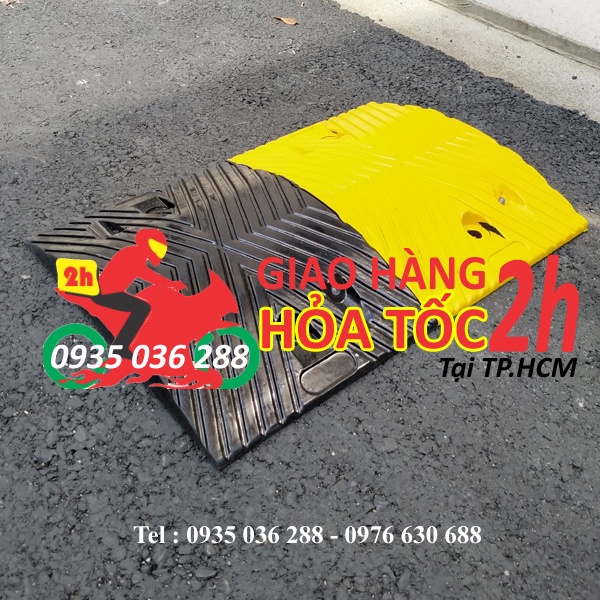 GỜ GIẢM TỐC BẰNG CAO SU Dài 50 (cm) x Rộng 35 (cm) x Cao 5 (cm) - NẶNG 6.5KG