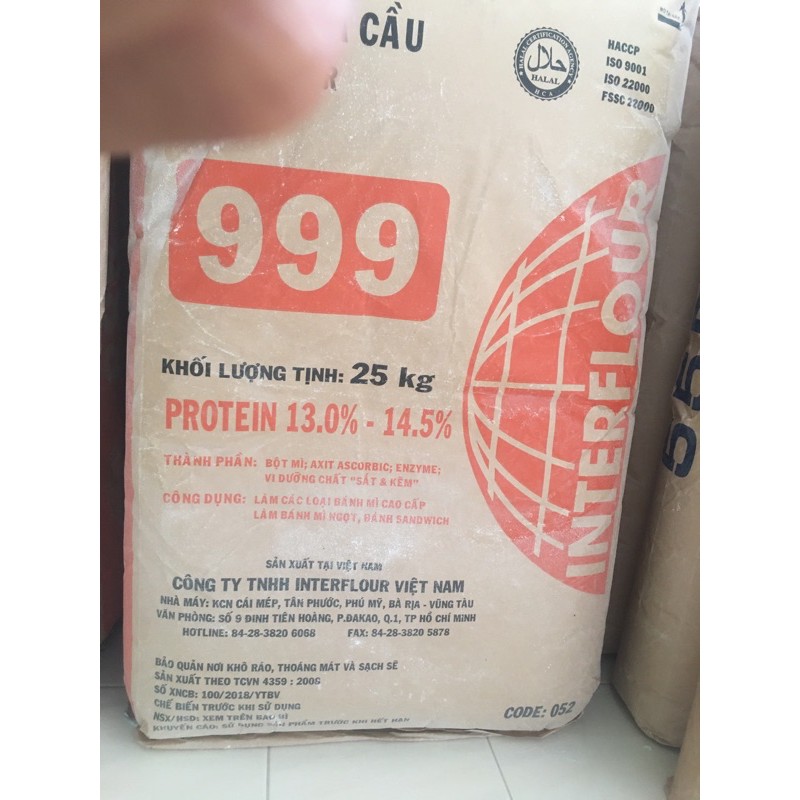 Bột mì địa cầu 999