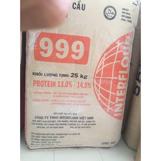 Bột mì 999 bao 25kg date mới