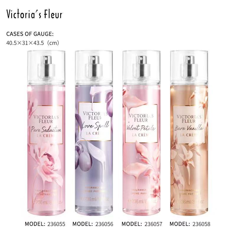 P2 Xịt thơm Body mist VICTORIA’S FLEUR Bath & Body 236ml siêu thơm