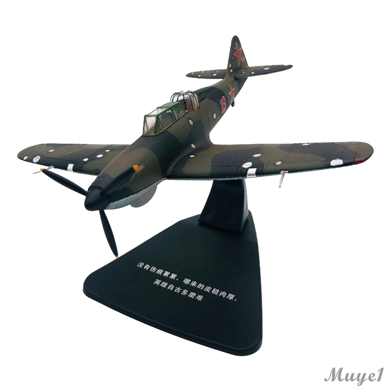 Mô Hình Máy Bay Chiến Đấu Bằng Hợp Kim Soviet Il-2 Attacker Wwii Tỉ Lệ 1: 76