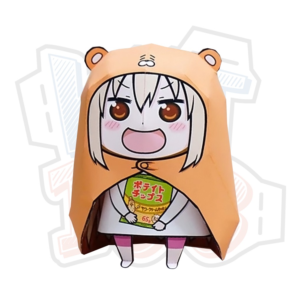 Mô hình giấy Anime Game cute Umaru