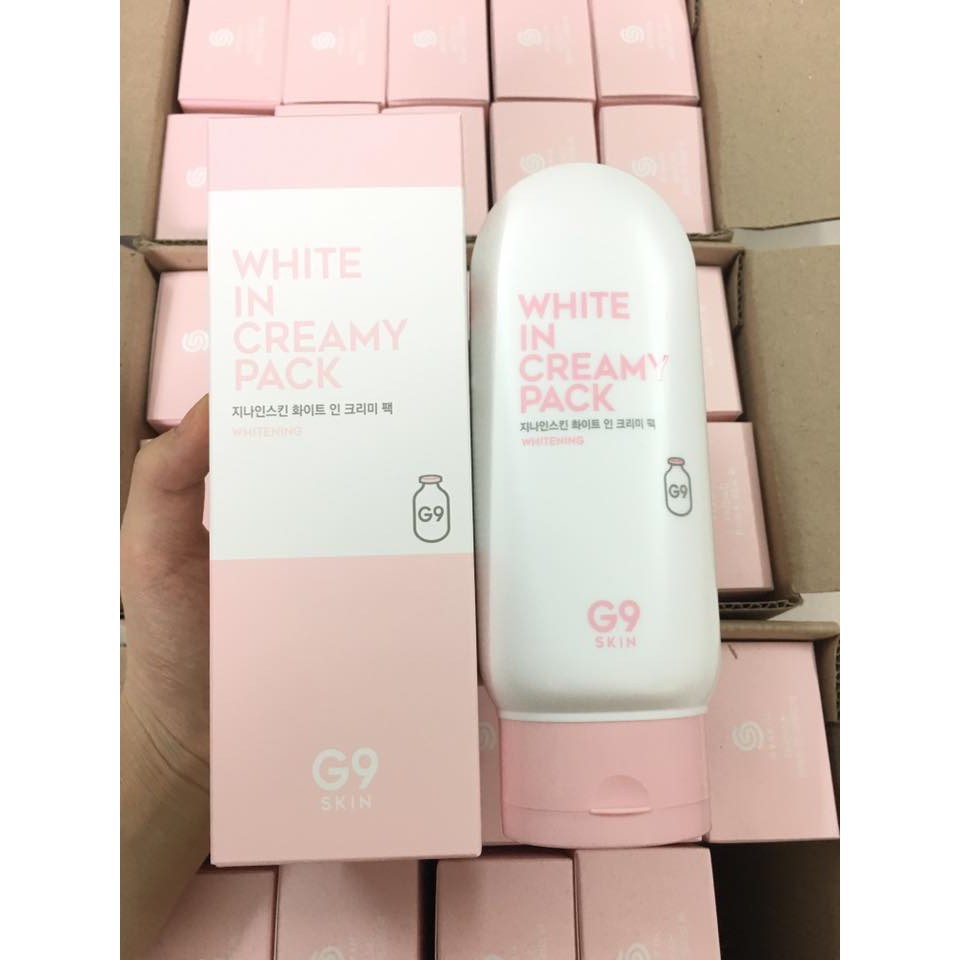 KEM TẮM TRẮNG G9 SKIN WHITE IN CREAMY PACK