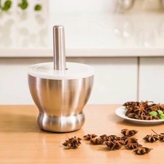 Bộ cối chày inox