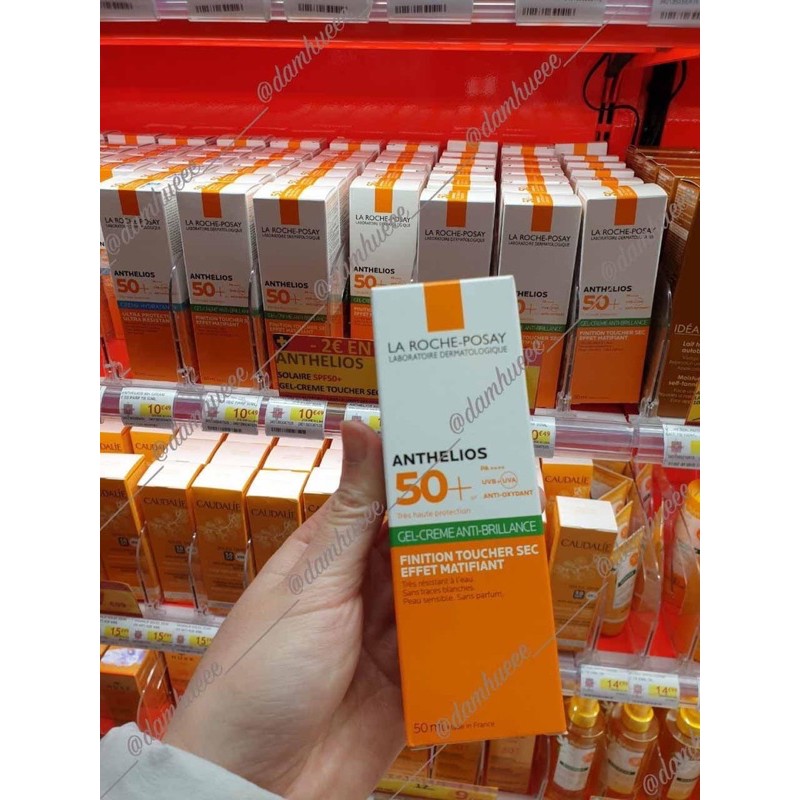 Kem chống nắng La roche posay Anthelios Gel cream dành cho da dầu 50ml | BigBuy360 - bigbuy360.vn