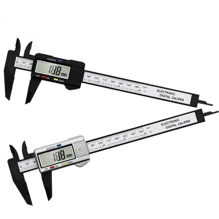 Thước Kẹp Điện Tử Sợi Nhựa Carbon Syntek - Trắng Mới