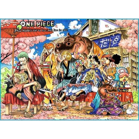 Mô hình Onepiece WCF team mũ rơm quẩy ở Wano Kuni - Banpresto chính hãng