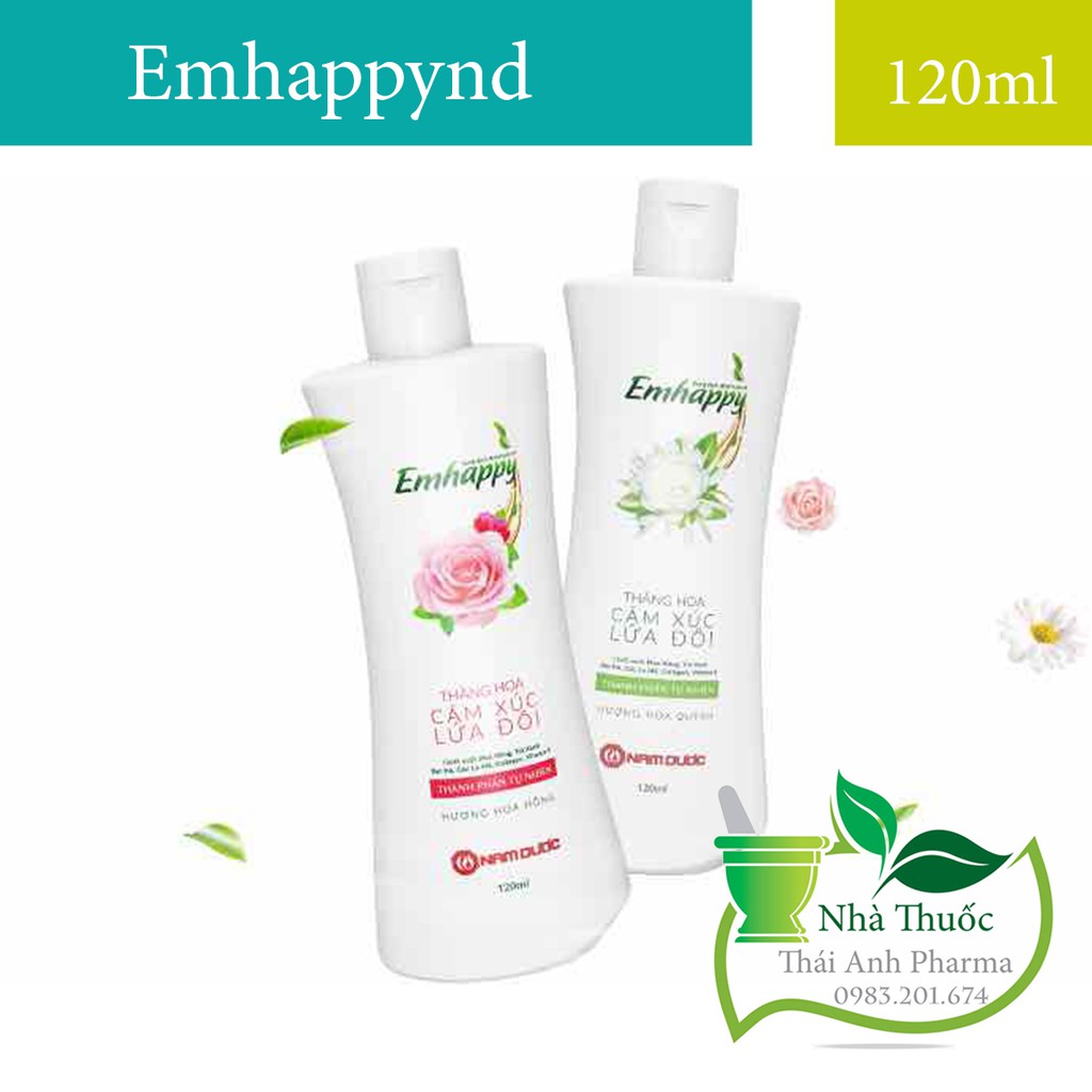 Dung Dịch Vệ Sinh Phụ Nữ Emhappy (120ml)