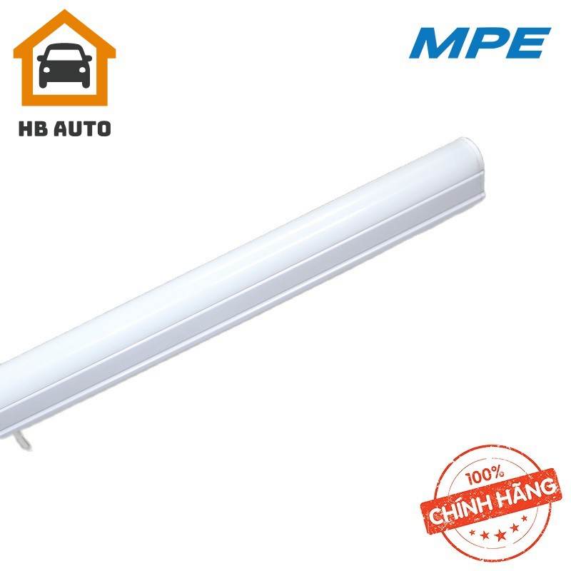 [Hàng Chính Hãng] Bộ Batten LED Tube Siêu Mỏng (Liền Máng) MPE 0.6m và 1.2m, Ánh Sáng Trắng, Ánh Sáng Vàng