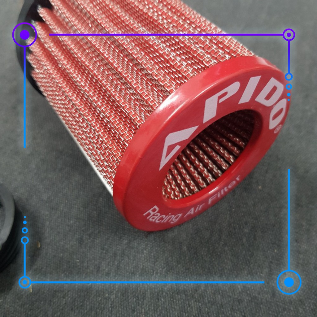 LỌC GIÓ TRỤ HIỆU KN CHO XE MÁY --- .TĂNG NỘI LỰC XE MẠNH NHƯ SIÊU ANH HÙNG .